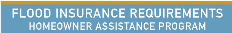 Flood Insurance Requirements RLHP 10-5-2018